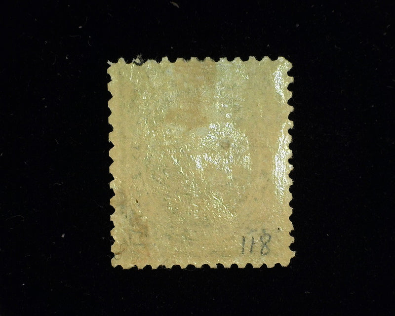 #259 15c Heavy hinge, deep color. Mint F/Vf - US Stamp
