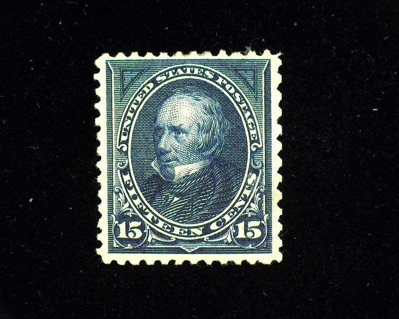#259 15c Heavy hinge, deep color. Mint F/Vf - US Stamp