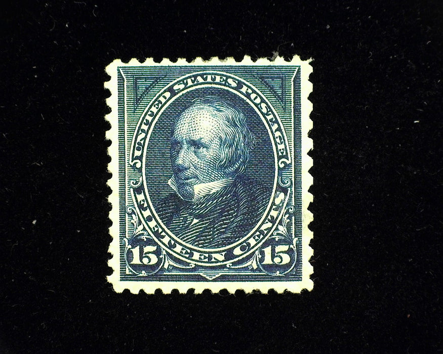 #259. Mint F/Vf Heavy hinge, deep color. - US Stamp