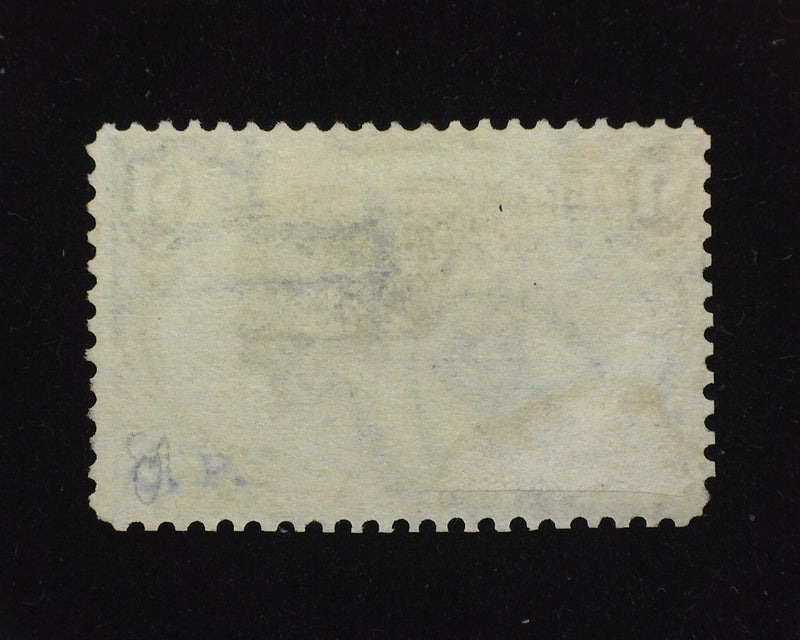 #292 $1.00 Trans Mississippi Used Just Fine Reperforate and small faults. - US Stamp
