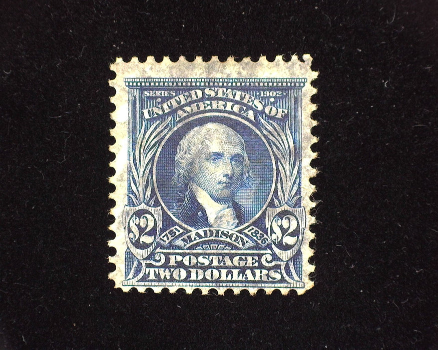 #312 Used F Faint cancel. - US Stamp