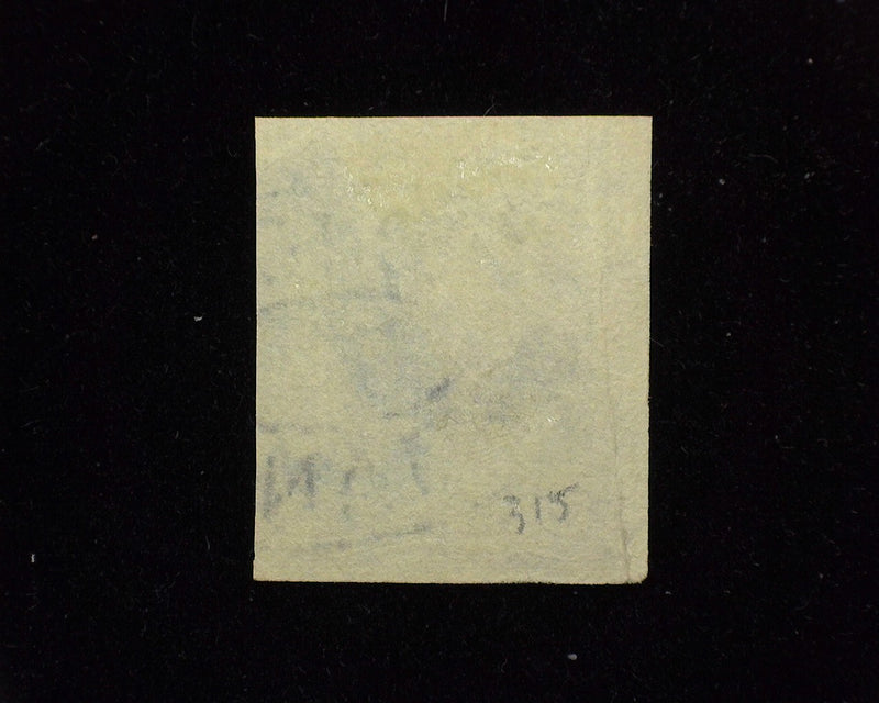 #315 Vertical crease. F/VF Used - US Stamp