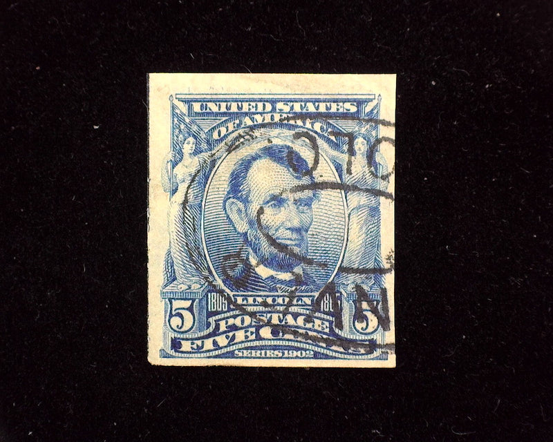 #315 Vertical crease. F/VF Used - US Stamp