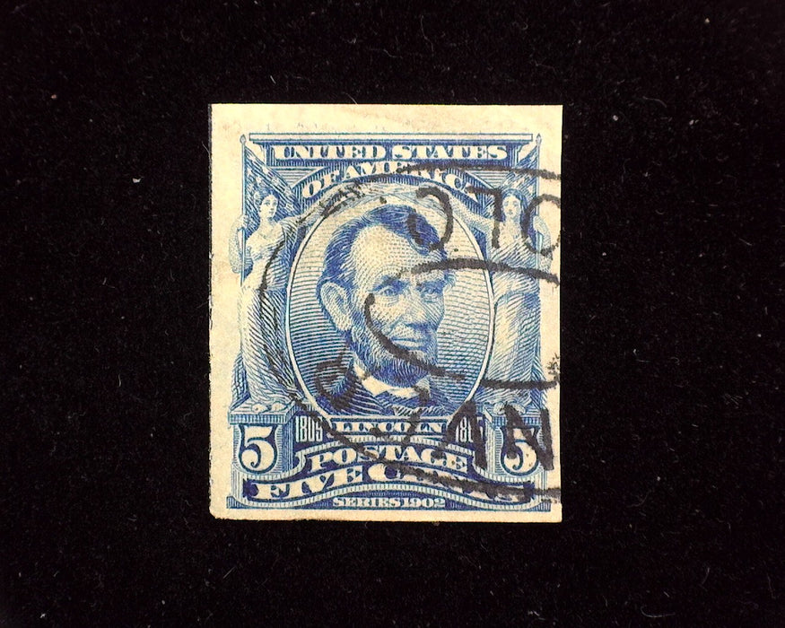 #315 Used F/VF Vertical crease. - US Stamp