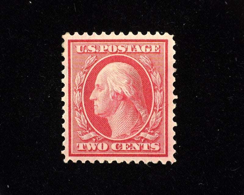 #332 2c Washington Choice "Boxy" stamp. Mint XF/Sup NH - US Stamp
