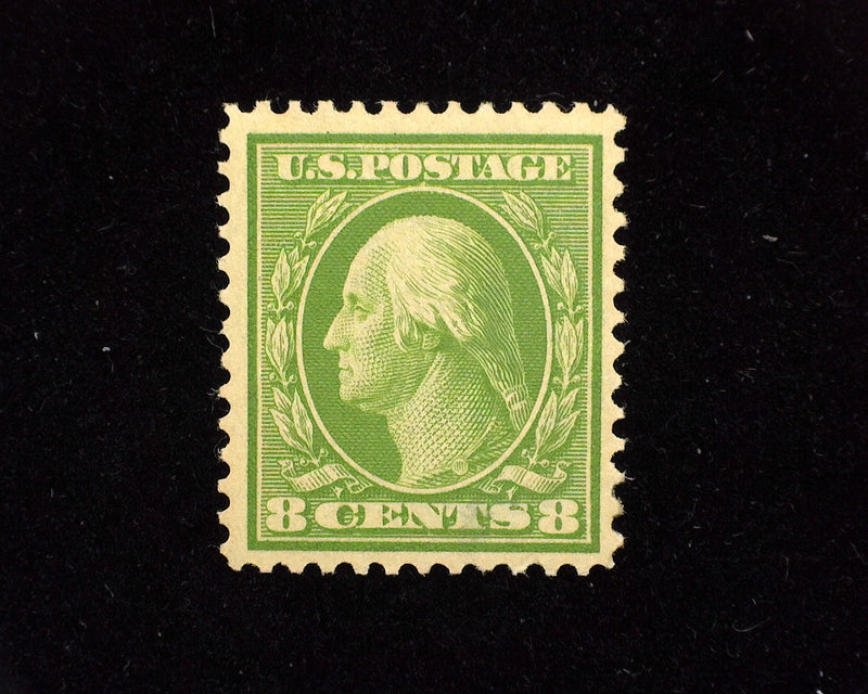 #337 8c Washington Great color. Mint VF/XF LH - US Stamp