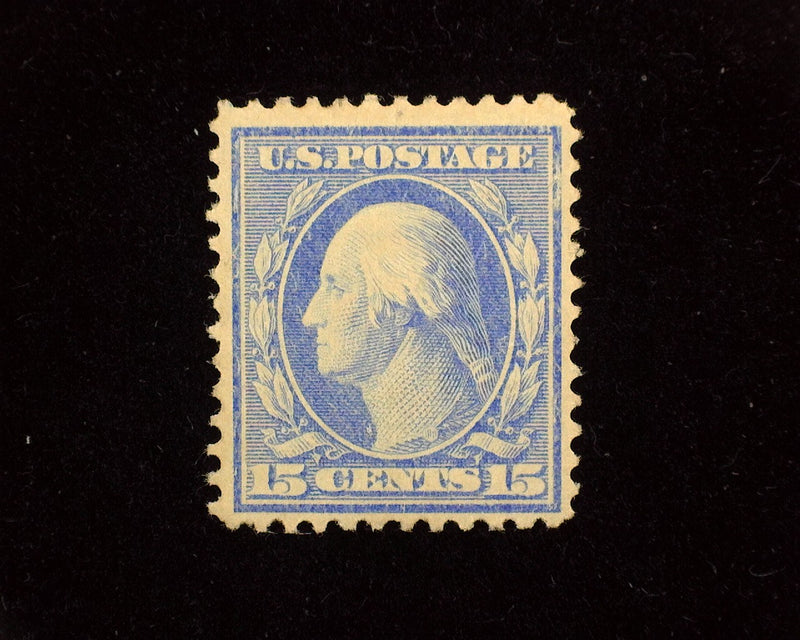 #340 15c Washington Great color. Mint F/VF LH - US Stamp