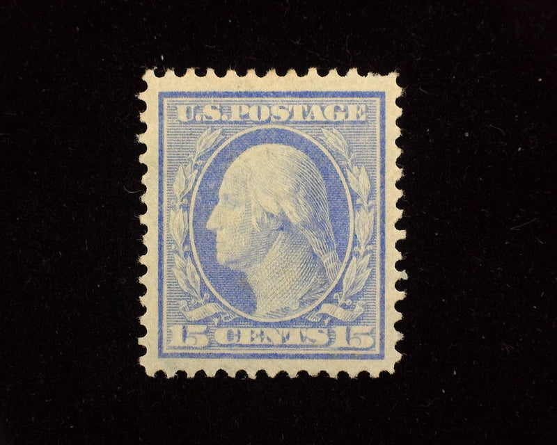 #340 15c Washington Choice large margin stamp. Great color. Mint XF LH - US Stamp