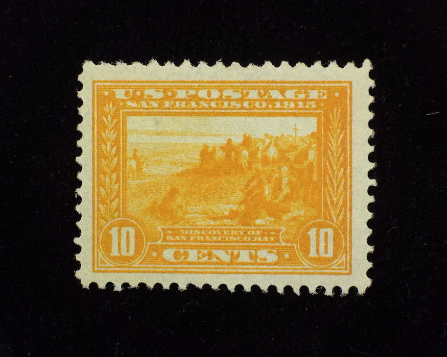 #400 10c Panama Pacific  Mint XF NH Outstanding "Huge" margin stamp with radiant color & freshness. They don't come much nicer than this. -  US Stamp