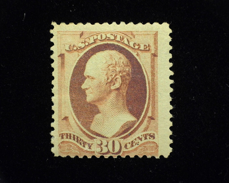 #217 Good color. Mint AVG H - US Stamp