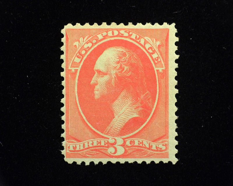 #214 Radiant color. Mint F H - US Stamp