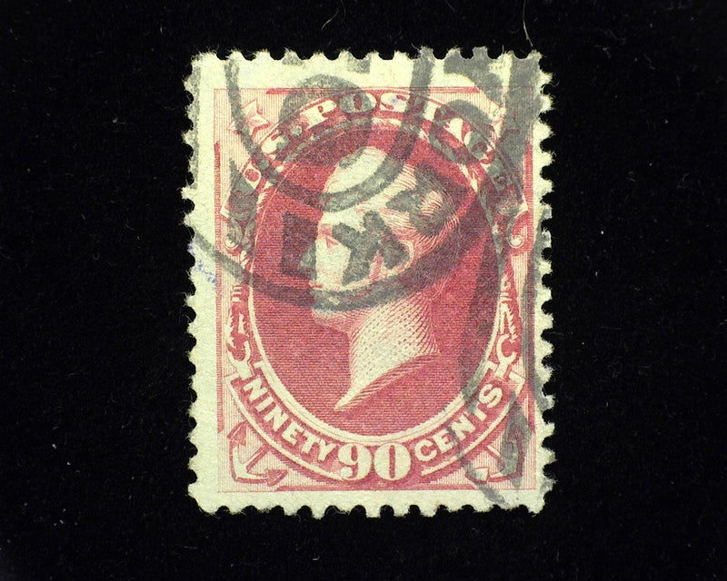 #191 Pin point thin huge margins. VF Used - US Stamp