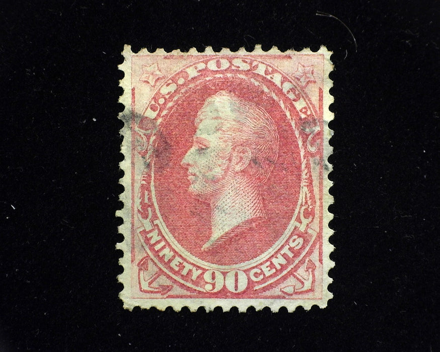 #155. Used F/VF Fresh rich color, faint face free cancel. - US Stamp