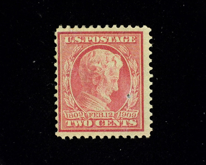 #369 Bluish paper Mint F LH Inclusions. - US Stamp