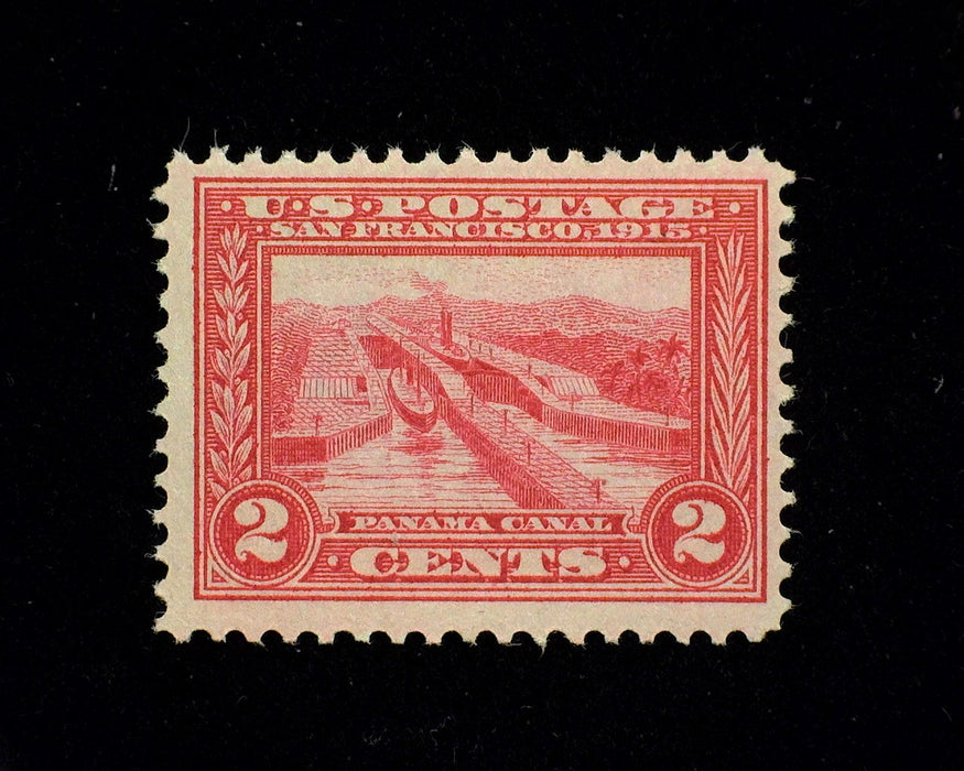 #398 2c Panama Pacific Fresh. Mint F/Vf NH - US Stamp