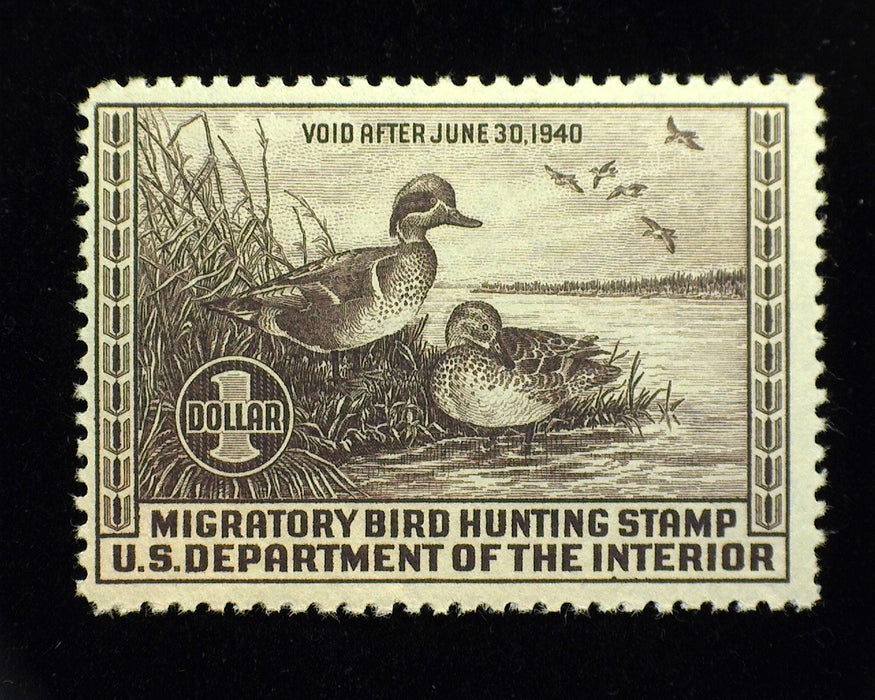 #RW6 1 Dollar Hunting Permit Mint F/Vf NH - US Stamp