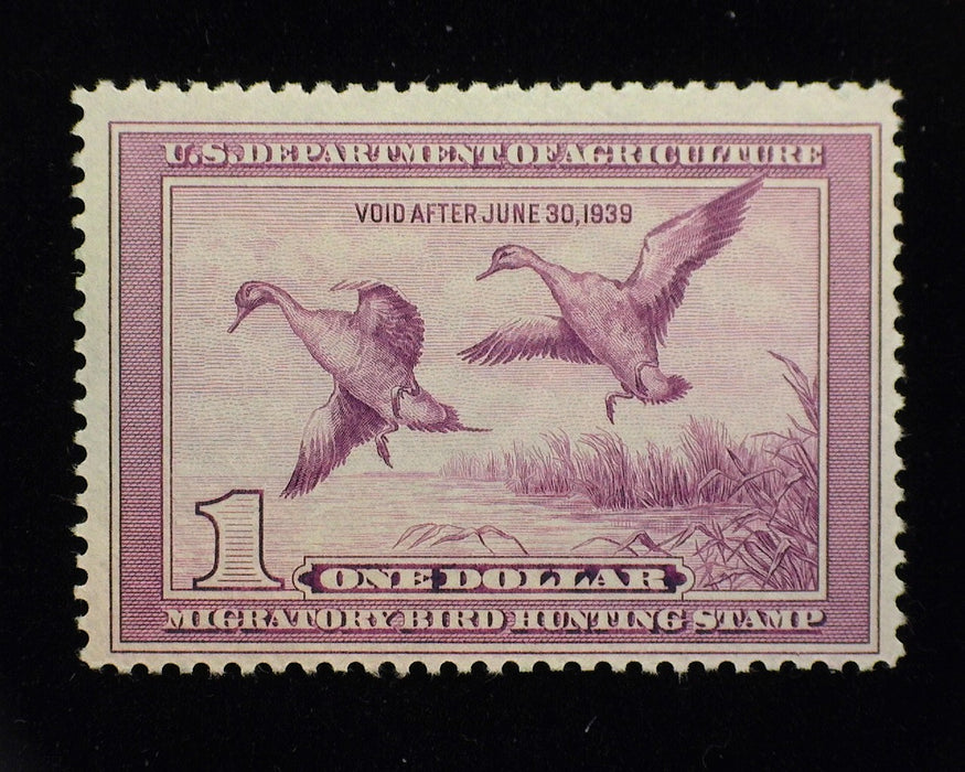 #RW5 1 Dollar Hunting Permit Mint F/Vf NH - US Stamp