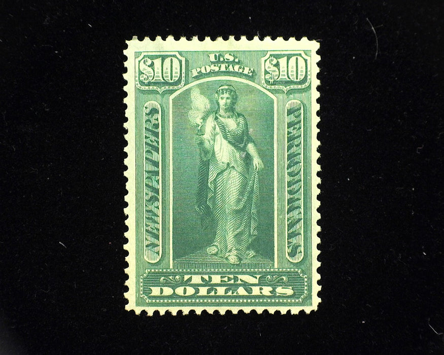 #PR122 10 Dollar Newspaper. Mint Vf H Fresh. - US Stamp
