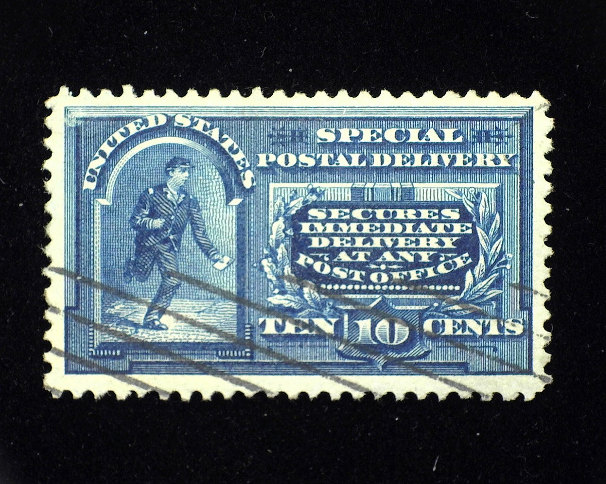 #E5 Fresh and choice large margin stamp with faint cancel. Used Xf - U ...