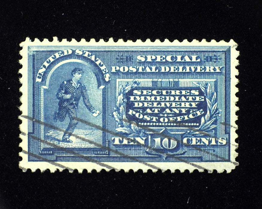 #E5 Fresh and choice large margin stamp with faint cancel. Used Xf - US Stamp