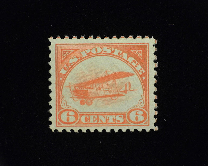 #C1 6c Airmail Brilliant color gem! Mint Xf NH - US Stamp