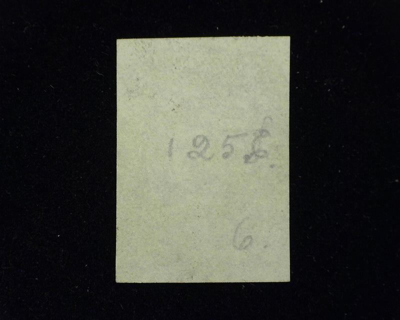 #12 Three margin tall used stamp. Good color and face free cancel. F/VF Used - US Stamp