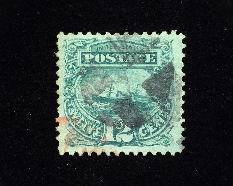 #117 Choice well centered stamp with deep color. Fresh. Vf/Xf Used - US Stamp