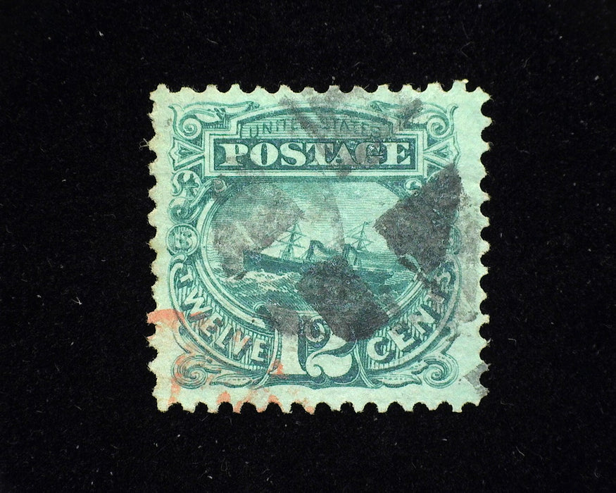 #117 Choice well centered stamp with deep color. Fresh. Used Vf/Xf - US Stamp