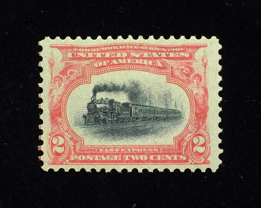#295 2c Pan American Fresh wide margin stamp. Mint Vf/Xf NH - US Stamp