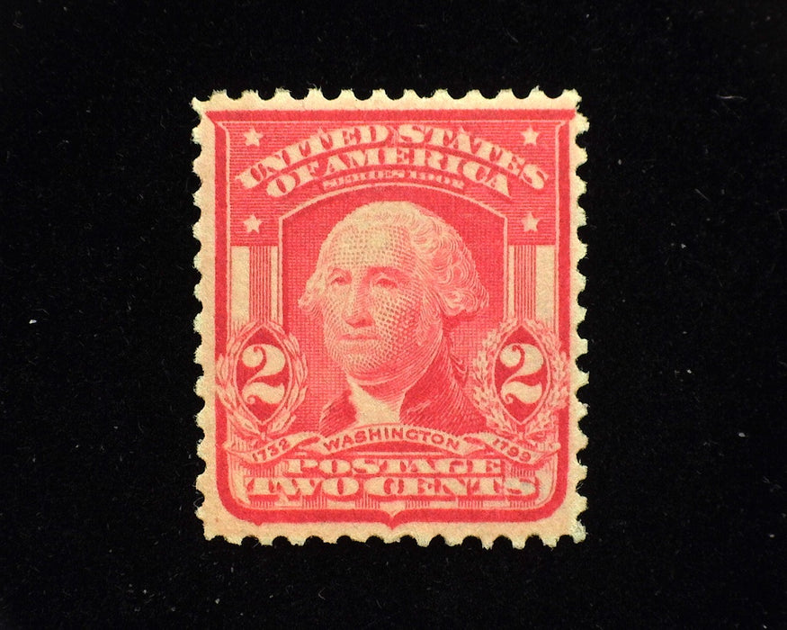 #319Fi Type 2 Nice carmine stamp. Mint Vf/Xf NH - US Stamp