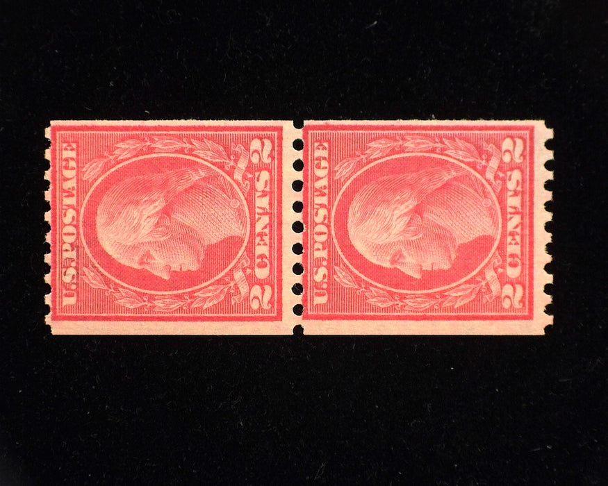 #450 Fresh vertical pair. Mint F NH - US Stamp