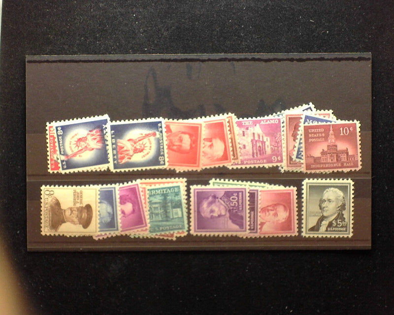 #1030 - 1053 1954 Issue Mint Vf NH - US Stamp
