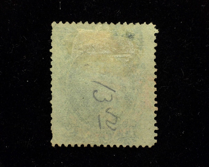 #35. Used F/Vf Wide margin used stamp, faint cancel. Dew chewed perfs. - US Stamp