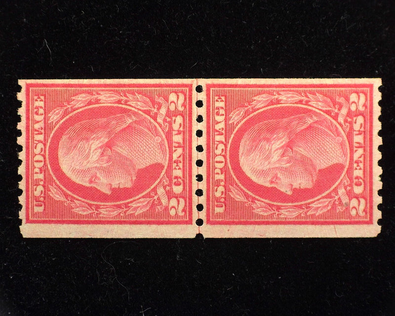 #450 Choice joint line pair. Fresh. Mint VF NH US Stamp