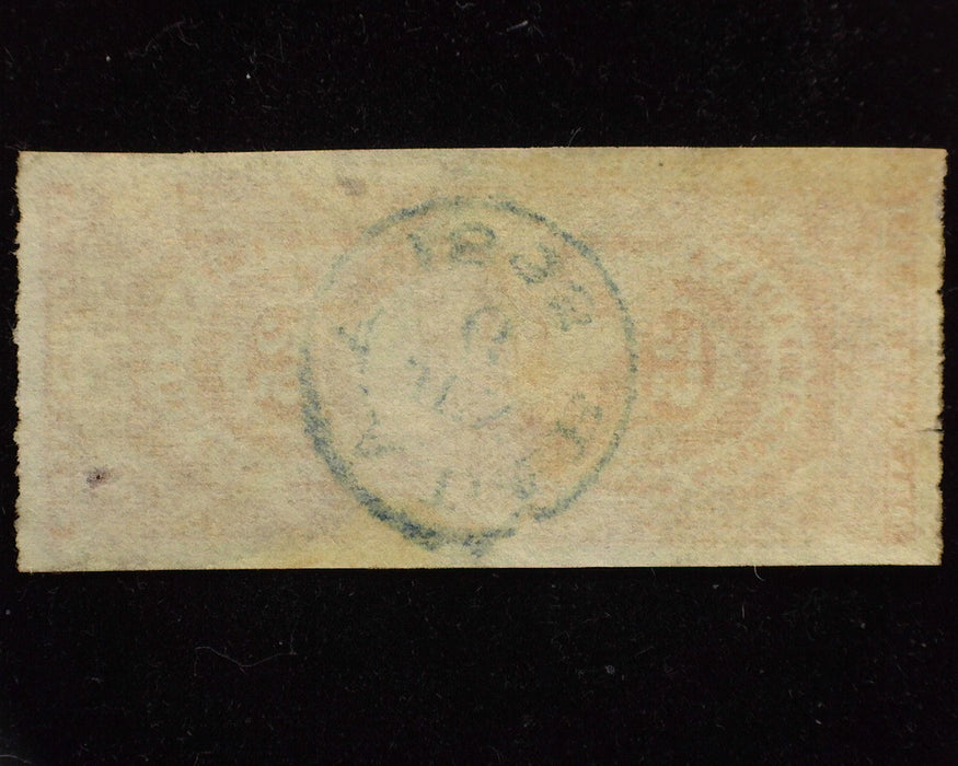 #R45 Used Pin head thin, VF US Stamp