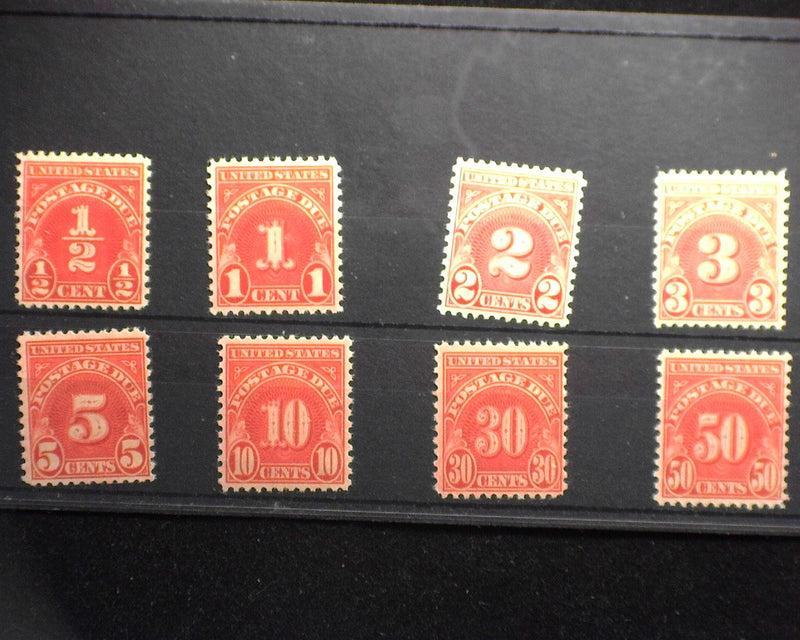 #J79-86 1931 Postage Due issue. F/VF NH Mint Nice set. - US Stamp