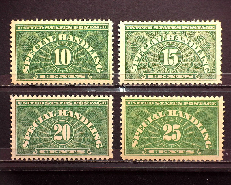 #QE1-4 Special Handling Choice large margin stamp. Mint XF NH - US Stamp