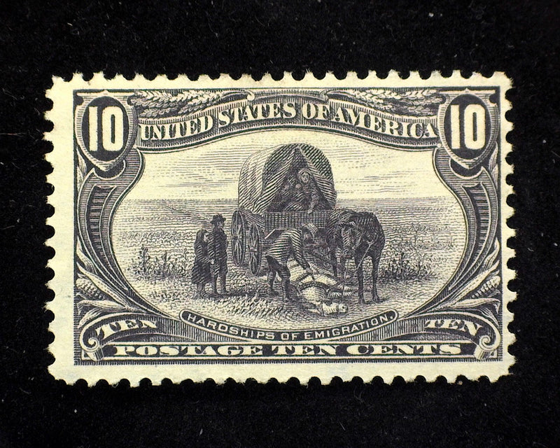 #290 10c Trans Mississippi Great color. Mint F/Vf No gum - US Stamp