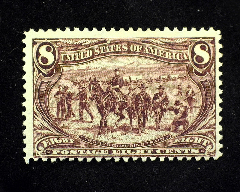 #289 8c Trans Mississippi Mint F No gum - US Stamp