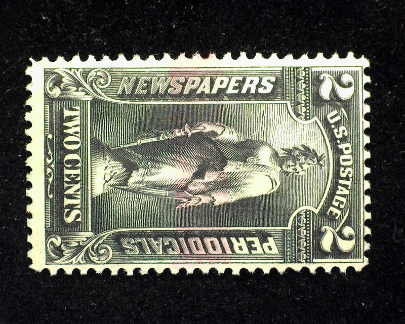 #PR-115 2c Newspaper F Fresh used stamp. - US Stamp