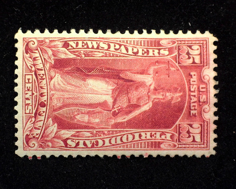 #PR-118 25c Newspaper Vf/Xf LH - US Stamp