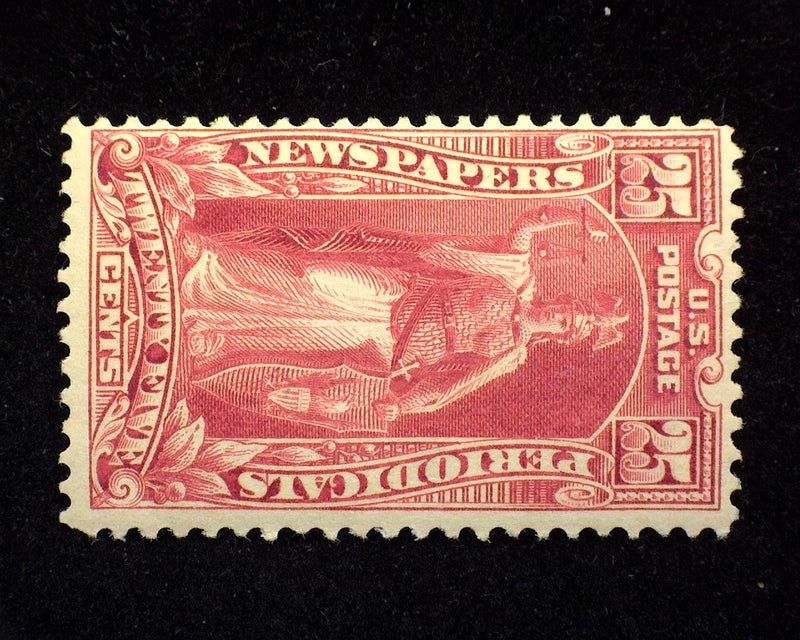 #PR-118 25c Newspaper F LH. - US Stamp
