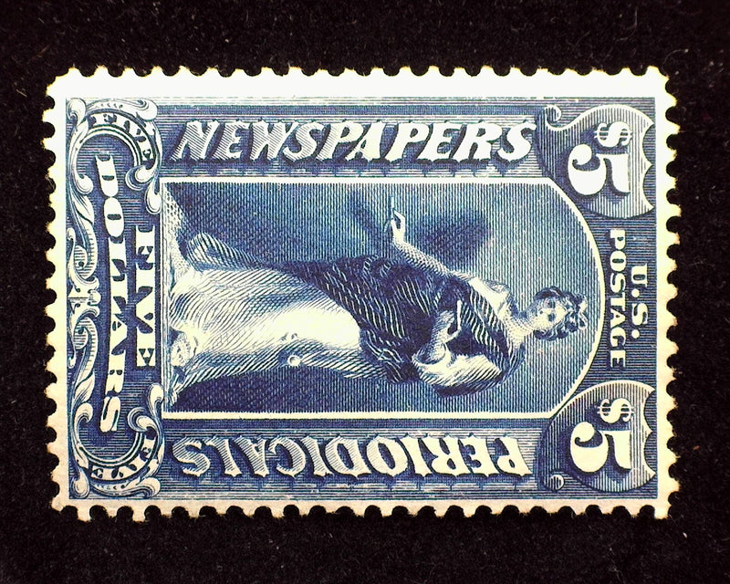 #PR-121 $5 Newspaper Mint F/Vf H - US Stamp