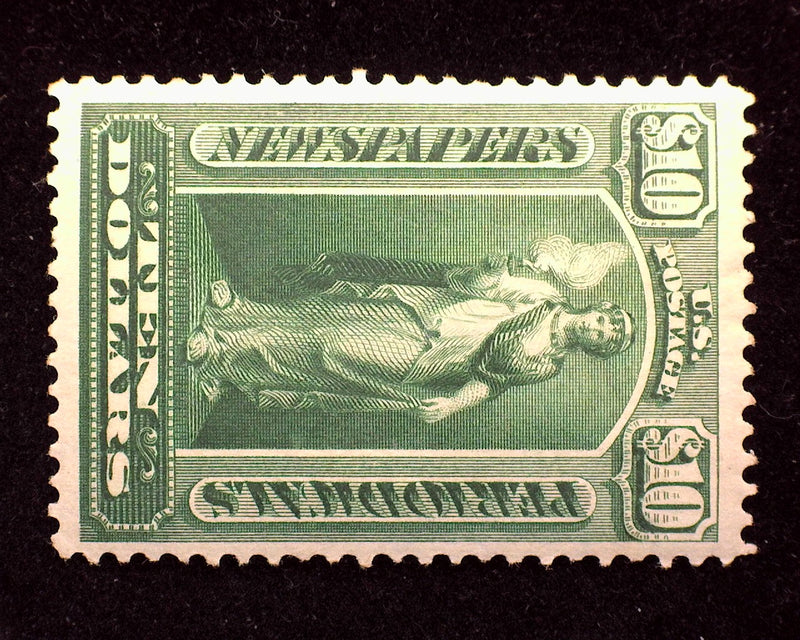 #PR-122 $10 Newspaper Mint Vf/Xf H Fresh and choice. - US Stamp