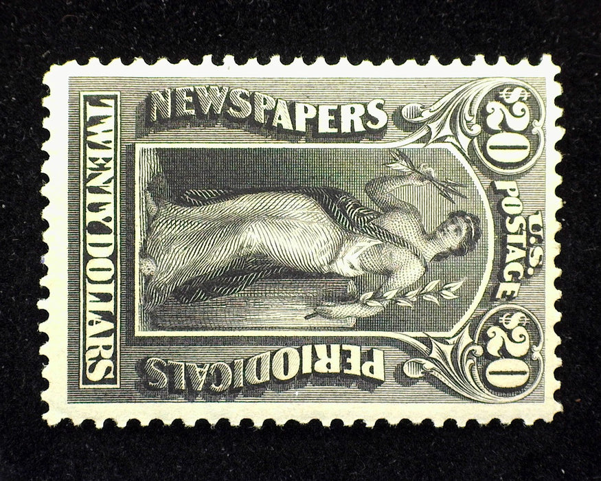 #PR-123 $20 Newspaper Mint Vf/Xf H Small thin. - US Stamp