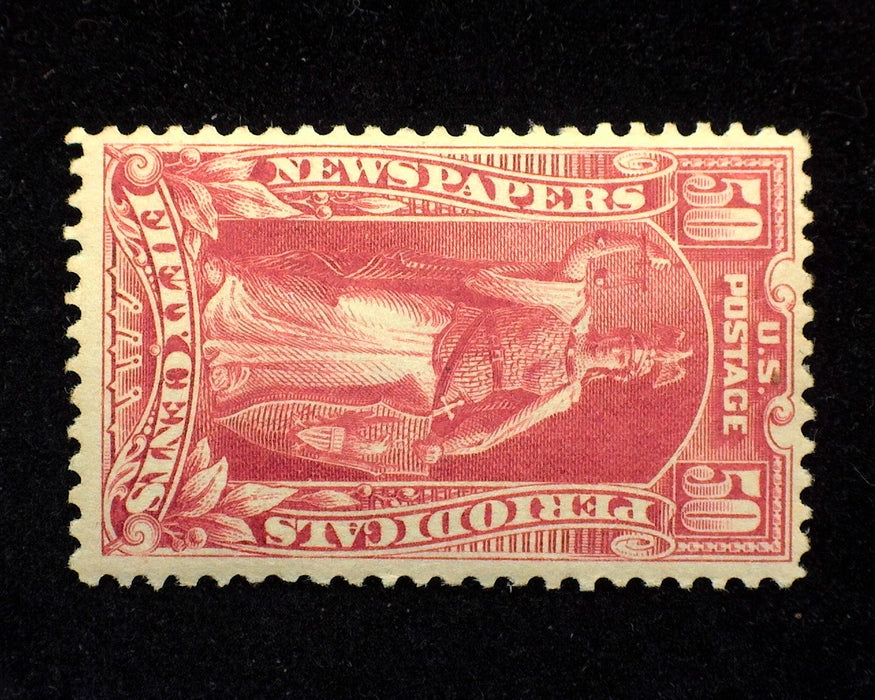 #PR-119 50c Newspaper Mint F/Vf LH - US Stamp