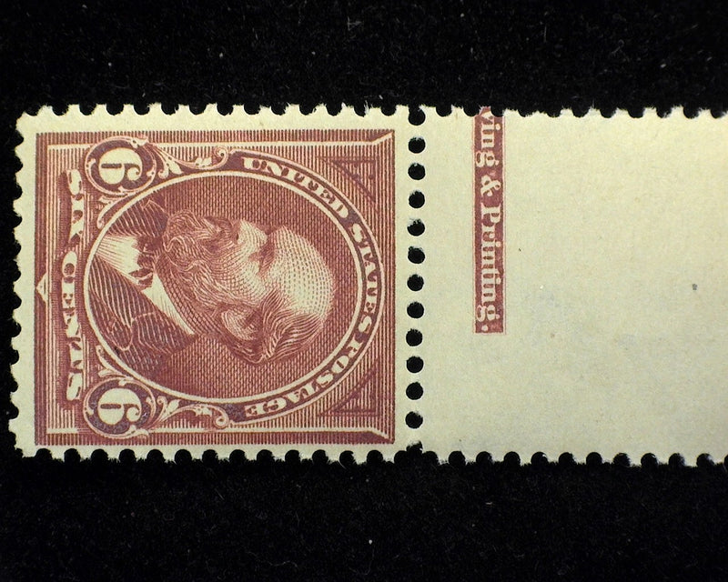 #271 Fresh imprint single. Mint F NH - US Stamp