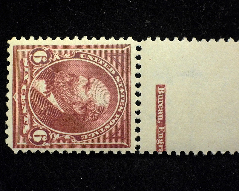 #271 Fresh imprint margin copy. Mint Vf NH - US Stamp