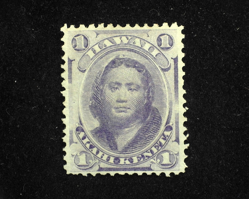#30b Hawaii Violet shade. Mint F/Vf No gum - US Stamp