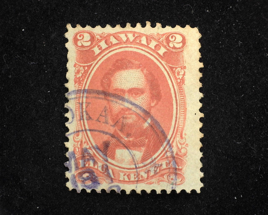 #31 Hawaii Scarce Honokaa Town cancel. F/Vf Used - US Stamp